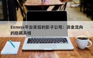 Exness平台背后的影子公司：资金流向的隐藏真相