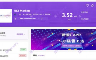 虚假牌照、自研交易，诈骗buff叠满！！UEZMarkets这要跌进去就出不来了！