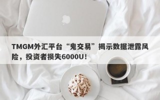 TMGM外汇平台“鬼交易”揭示数据泄露风险，投资者损失6000U！