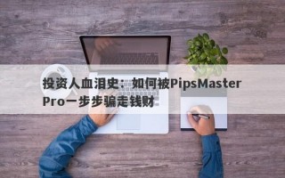 投资人血泪史：如何被PipsMasterPro一步步骗走钱财