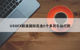 USGFX联准国际出金6个多月不给打款