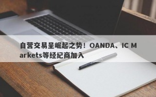 自营交易呈崛起之势！OANDA、IC Markets等经纪商加入