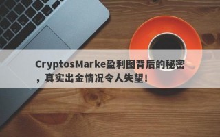 CryptosMarke盈利图背后的秘密，真实出金情况令人失望！