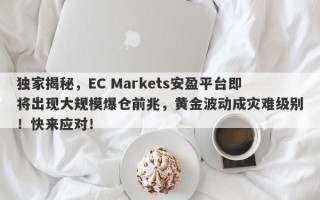 独家揭秘，EC Markets安盈平台即将出现大规模爆仓前兆，黄金波动成灾难级别！快来应对！