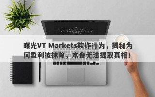 曝光VT Markets欺诈行为，揭秘为何盈利被抹除，本金无法提取真相！