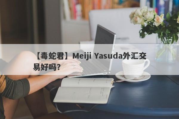 【毒蛇君】Meiji Yasuda外汇交易好吗？
-第1张图片-要懂汇圈网