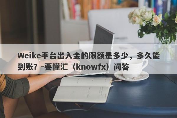 Weike平台出入金的限额是多少，多久能到账？-要懂汇（knowfx）问答-第1张图片-要懂汇圈网