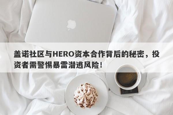 盖诺社区与HERO资本合作背后的秘密，投资者需警惕暴雷潜逃风险！-第1张图片-要懂汇圈网