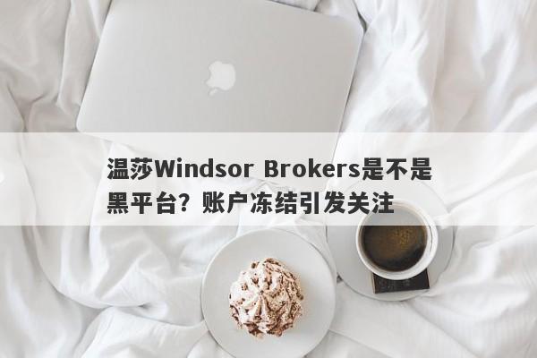 温莎Windsor Brokers是不是黑平台？账户冻结引发关注-第1张图片-要懂汇圈网